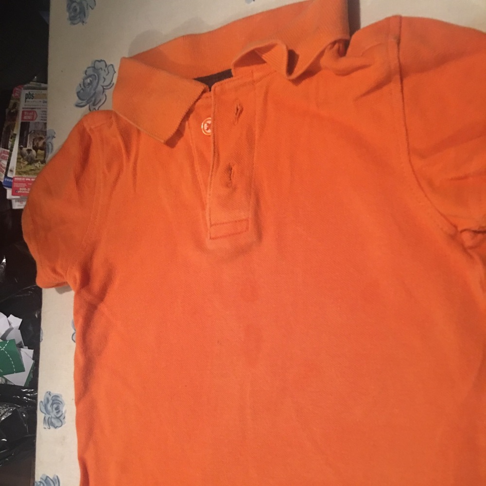 Jumping beans orange polo T-shirt